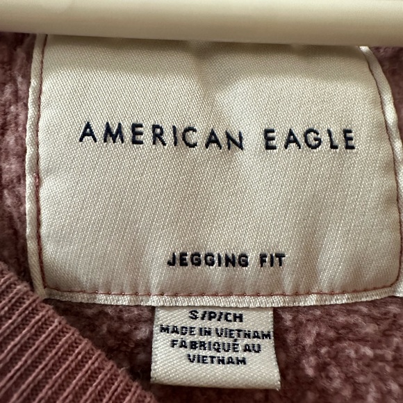 Pink ombré American Eagle sweater. Size small. - Picture 3 of 4